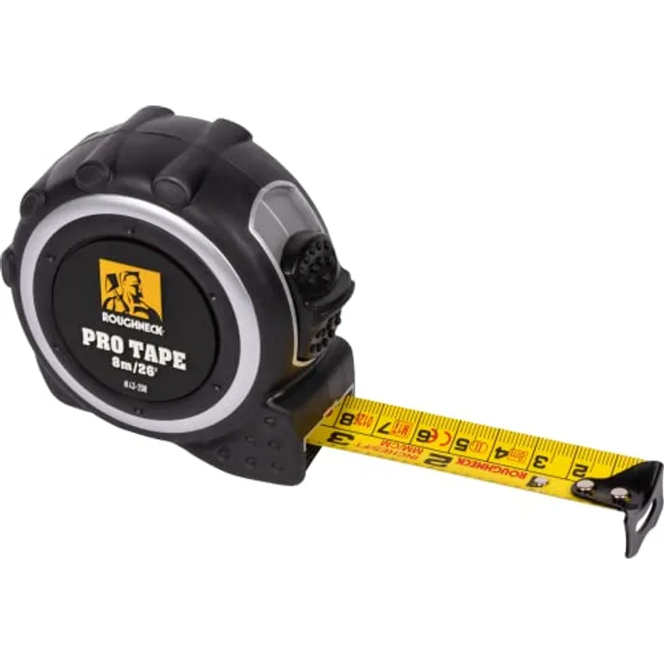 ROUGHNECK Tape Measure 8m / 26ft 25mm Blade