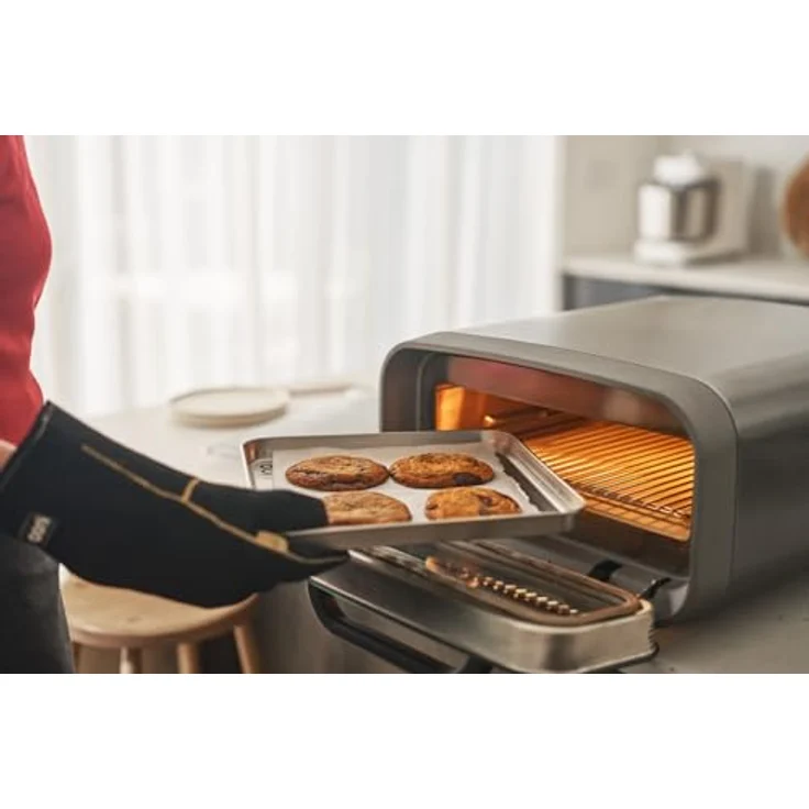 Ooni Volt 2, Elektrischer Pizzaofen mit Pizza Intelligence™, für Pizzen bis 33 cm, schwarz – Bild 9