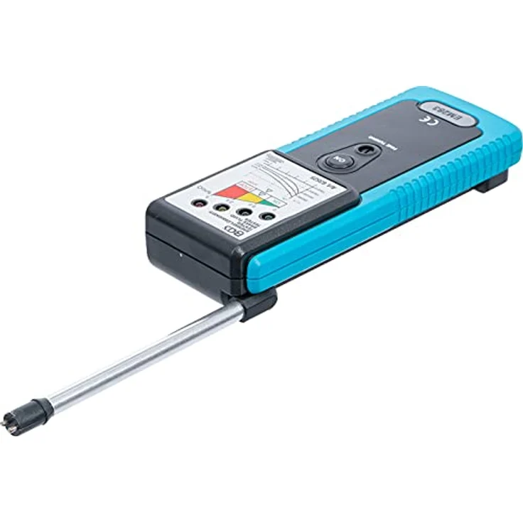 BGS TECHNIC Bremsflüssigkeitstester mit 4 LED-Anzeige, geeignet für DOT3, DOT4, DOT5.1, inkl. Warnanzeige bei leerer Batterie – Bild 2