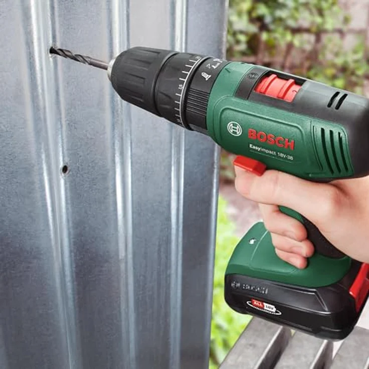 Bosch EasyDrill 18V-38 Set, Akku-Bohrschrauber mit kraftvollem 18V Motor und vielseitigem Zubehör – Bild 7
