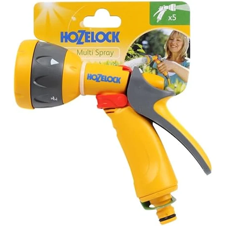 Hozelock Tricoflex 2676P0000 Düsen und Spritzen Multi-Spray Gun, mehrfarbig – Bild 4