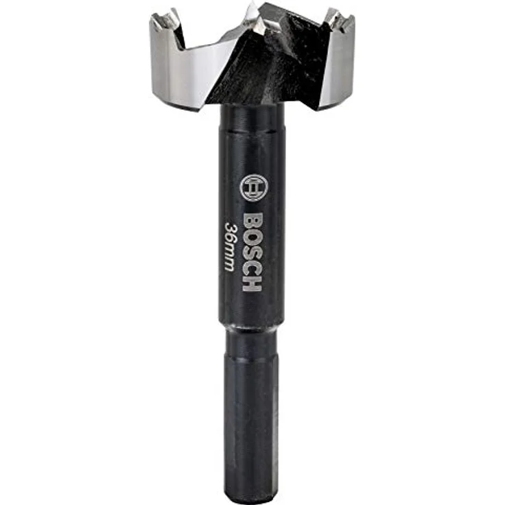Bosch Forstnerbohrer DIN 7483 G, 36 x 90 mm, d 10 mm, zahnförmiger Schnitt für glattes Bohren in Holz – Bild 1