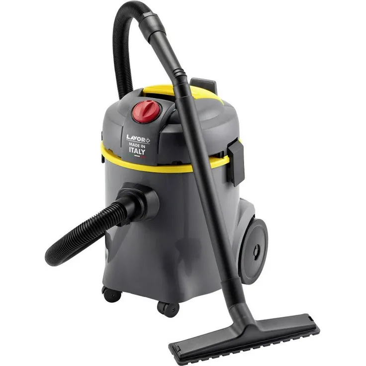 Lavor WT 20 P, Nass-/Trockensauger 20l mit energieeffizientem Motor und flexiblen Kunststofftank