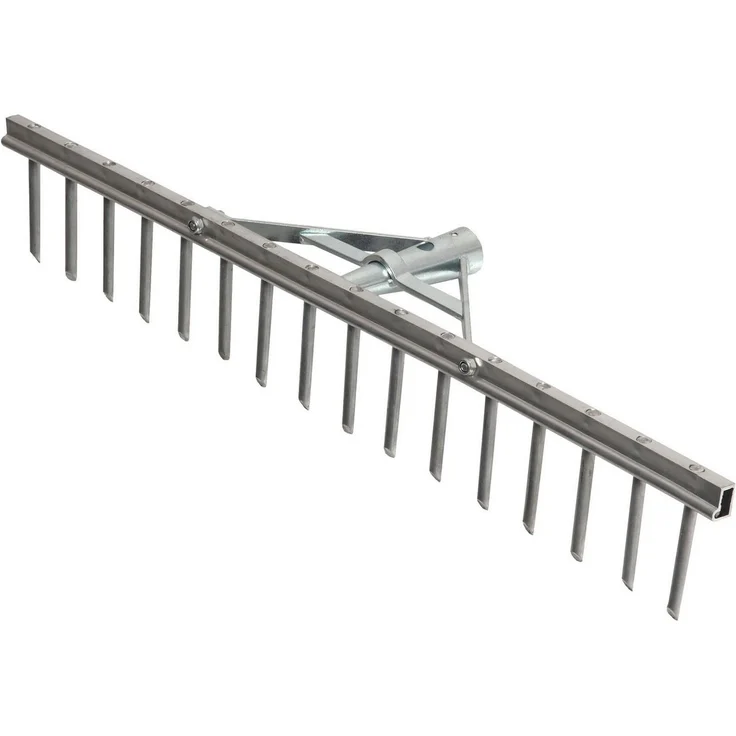 Floraworld Rechen, Aluminium-Heurechen comfort, 16 Zinken, ohne Stiel, 620 mm Arbeitsbreite - Preisvergleich