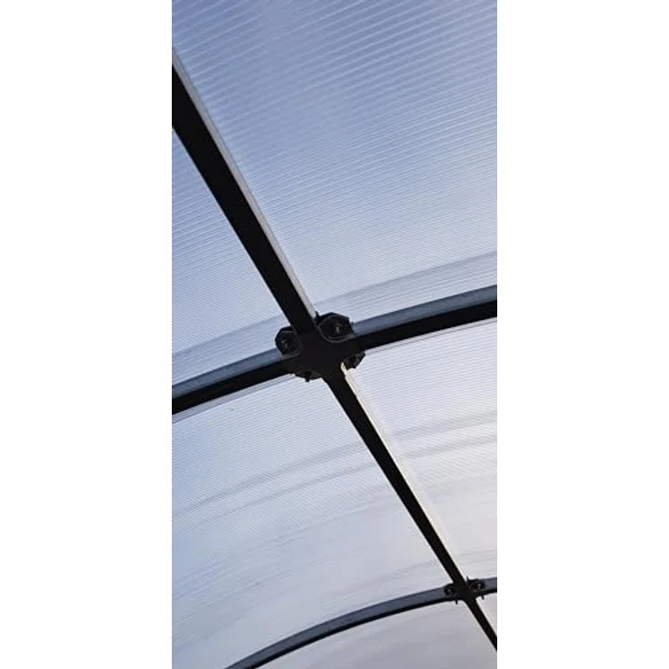 Klasika Gewächshaus KLASIKA Tube 3x6m mit Fundamenten und 6mm Polycarbonat – Bild 5