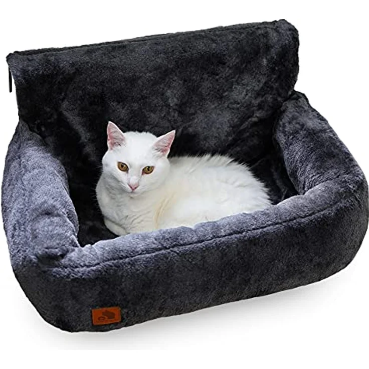 SCHLITZOHR | Premium Katzenbett | Lucky | kuschelige Heizungsliege für Katzen – Bild 1