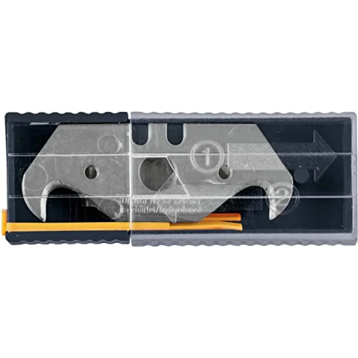 kwb 024306 Ersatz Trapez-Hakenklingen, 49 x 19 x 0,5mm, 6 Stück, rasiermesserscharf in Sicherheits-Spenderbox – Bild 3