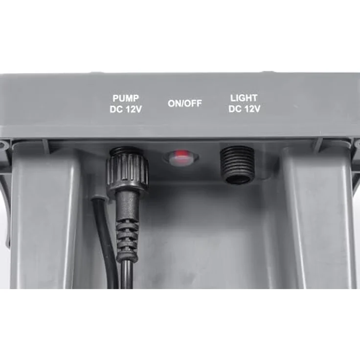 Esotec Solar Teichbelüfter Set 25/600 Power, 5 Ausgänge, 600 l/h Luftleistung, LiFePO4 Akku, 25W Solarpanel, Teichbelüftung – Bild 3