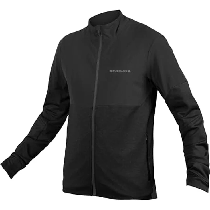 Endura SingleTrack-Thermojacke, Herren Velojacke für kühle Tage, atmungsaktiv, Schwarz, M – Bild 1