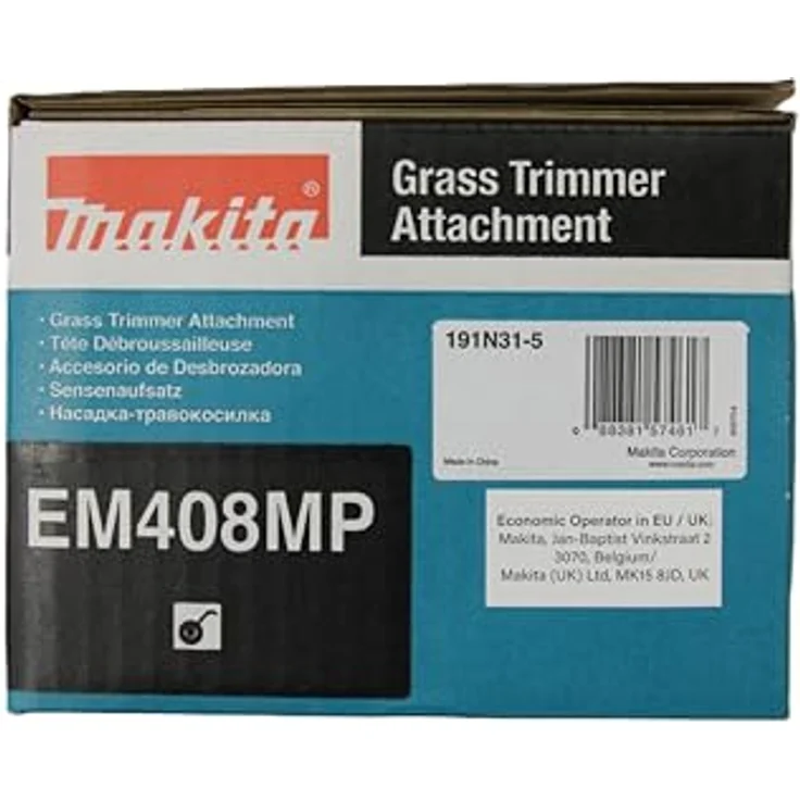 Makita Werkzeugaufsatz EM408MP, 191N31-5, Sensenaufsatz, für DUX60Z, DUX18ZX1, UX01GZ – Bild 5