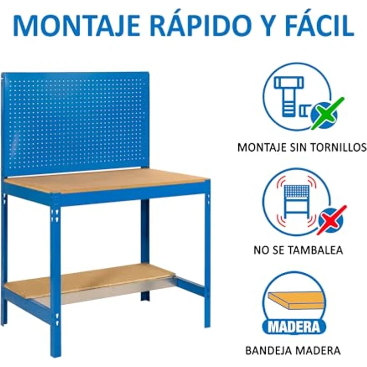Simonrack - KIT SIMONWORK BT2 1200 BLAU-HOLZ – Bild 4