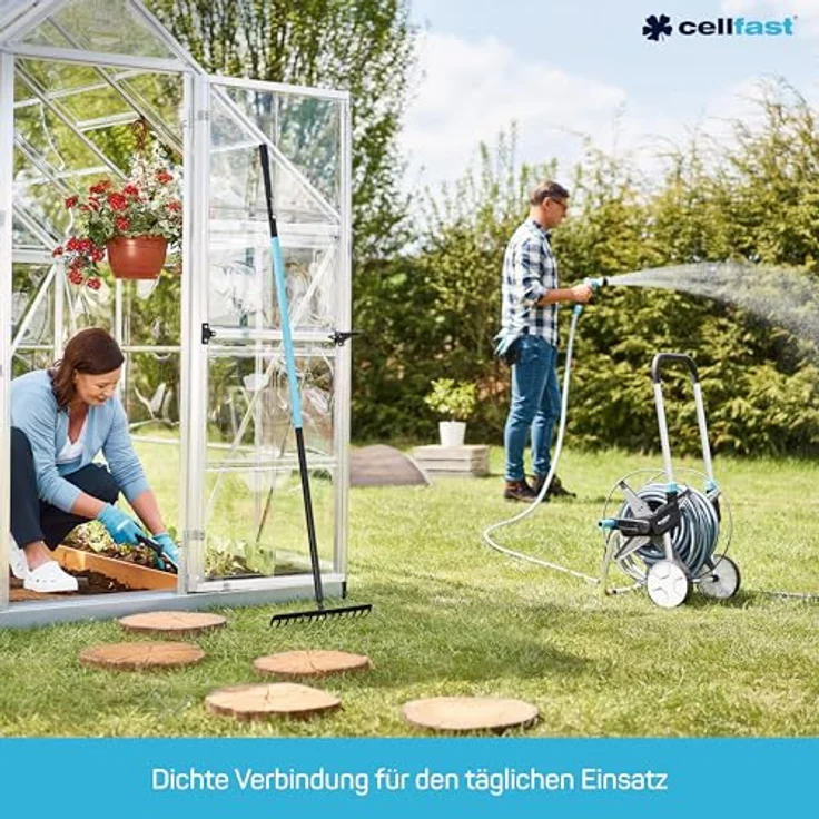 Generic Bewässerungssystem Cellfast, Reparaturstück Ideal Line Plus, 1/2" und 5/8" Anschluss, PC/ABS-Kunststoff – Bild 6