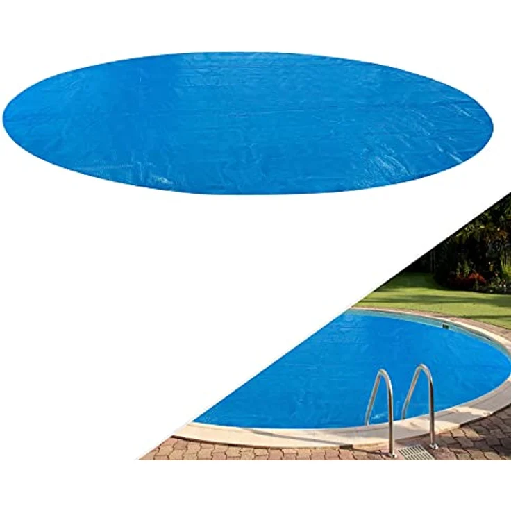 AREBOS Solarfolie Pool rund, 5m - Blau – Bild 2