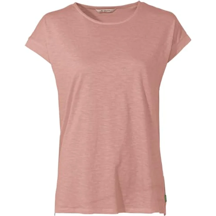 Vaude Moja IV, Damen Shirt aus 100% Bio-Baumwolle, atmungsaktiv, pink, Größe M – Bild 1