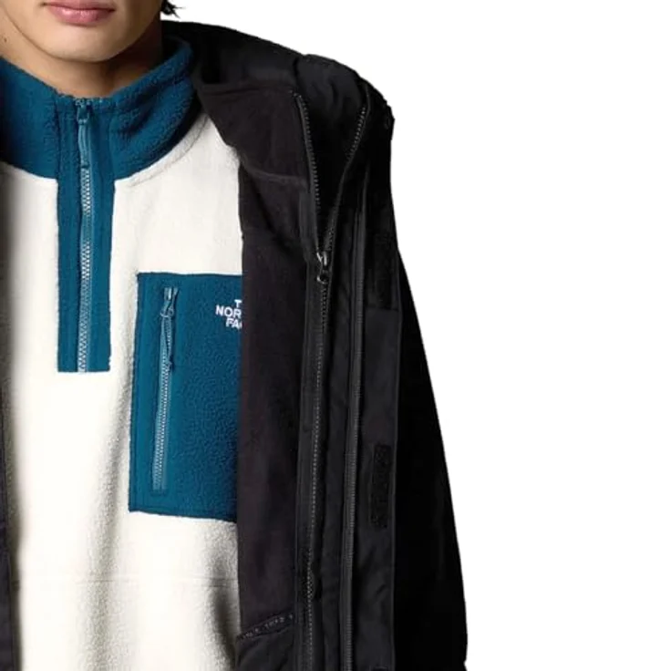 The North Face Doppeljacke M EVOLVE II TRICLIMATE JACKET TNF BLACK, atmungsaktiv, wasserdicht, HyVent Material, Polartec Fleece – Bild 4
