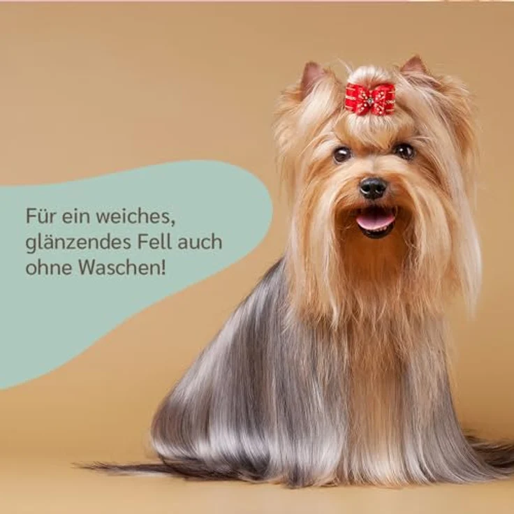 Amusi Fellpflege Hund Entfilzungsspray, hypoallergene Formel auf Pflanzenölbasis, 250 ml, Fellspray mit antistatischer Wirkung für alle Felltypen – Bild 4