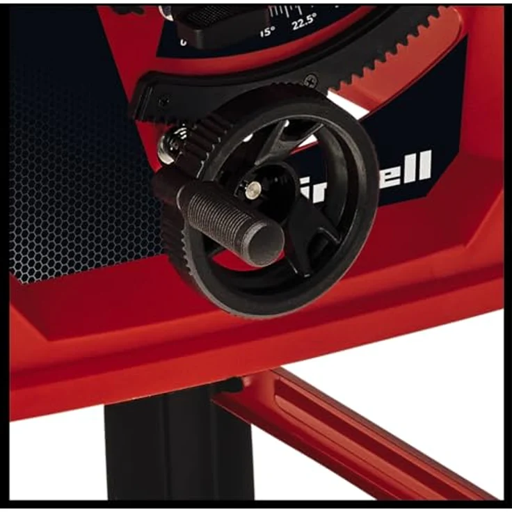Einhell Tischkreissäge TC-TS 2025-2 U (max. 2.000 Watt, Verstellung für Höhe-Neigung des Präzisionssägeblatts, Parallelanschlag, Winkelanschlag +- 60°, Auflagefläche l.-r.) – Bild 3