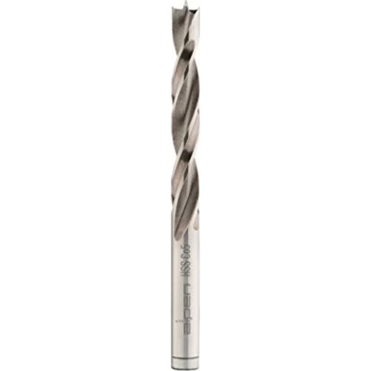 Alpen 63300800100, Maschinen Holzspiralbohrer HSS-ECO "Profi", 8,0mm, hitzebeständig, scharfe Vorschneiden, Zentrierspitze – Bild 1