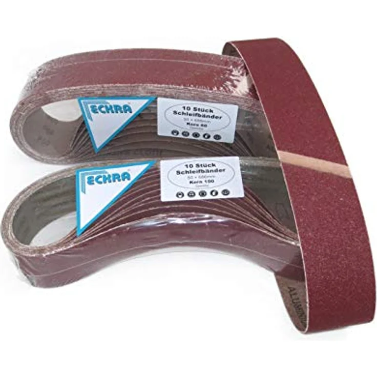 Schleifbänder Eckra 50 x 686 mm P 120 Schleifband Schleifpapier Schmirgelpapier (10) – Bild 3