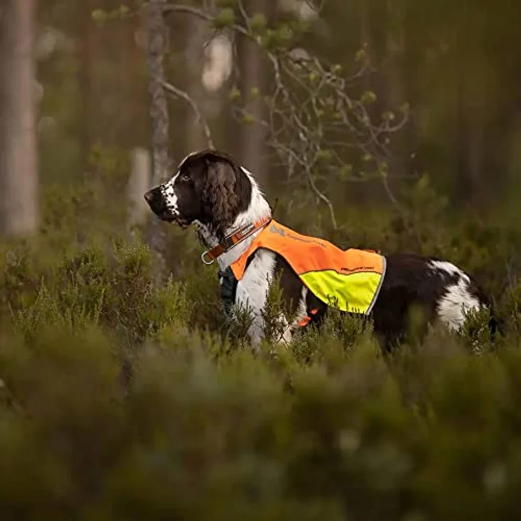 Non-Stop Dogware Hundewarnweste, Sicherheitsweste, Jagtweste Protector Vest (S), Aramidgewebe, 3M Reflektionsstreifen, Schwarz – Bild 4