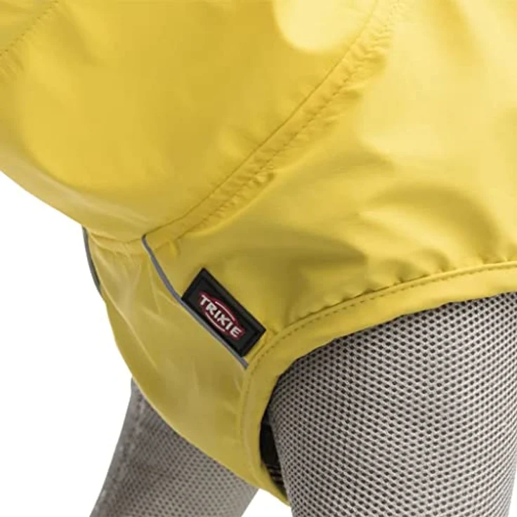 TRIXIE wasserdichter Hundemantel "Regenmantel Vimy, S: 40 cm, gelb" - 67973 – Bild 3