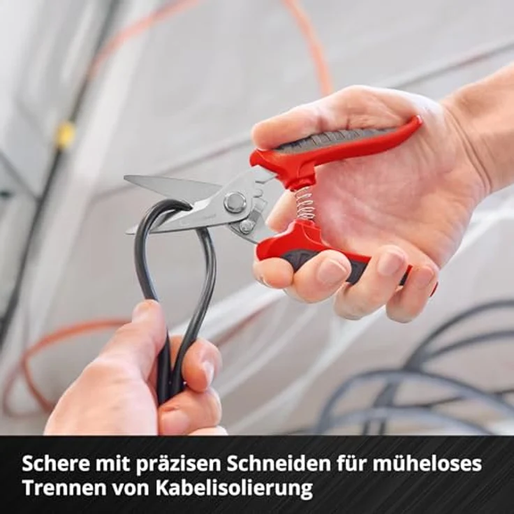 Einhell 370511 Werkzeugkoffer E-Case, 79-teiliges Starter Set mit Zangen, Hammer, Schraubendreher und Messwerkzeugen – Bild 7