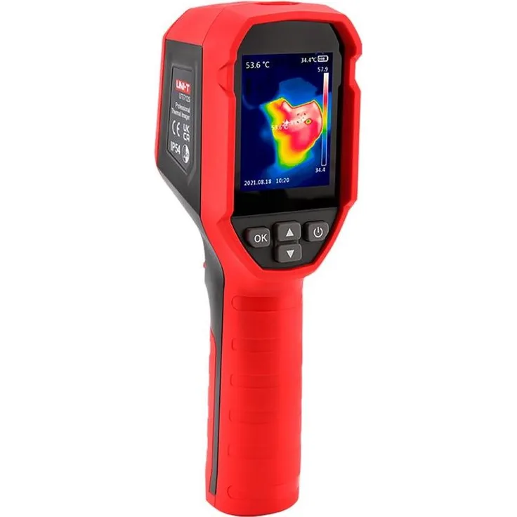 Uni-T UTi712S, Wärmebildkamera mit 320 x 240 Pixel Auflösung, Temperaturmessbereich von -20 bis 400 °C, IP54 Schutz und USB-C-Anschluss