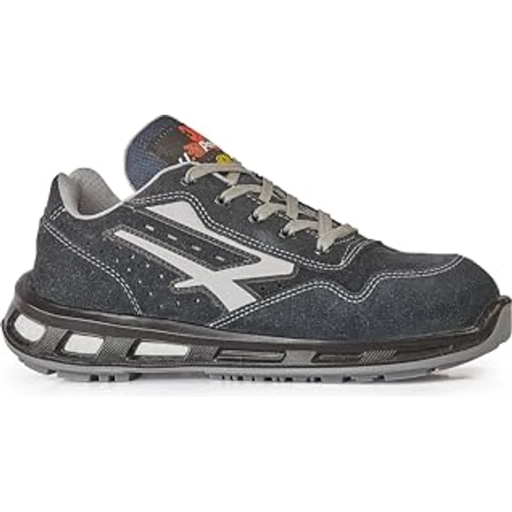NORDWEST Sicherheitsschuh Emotion, Gr. 40, schwarz, Leder, S1P SRC EN20345, mit Aluminium-Airtoe und nicht-metallischem Durchtrittsschutz – Bild 3