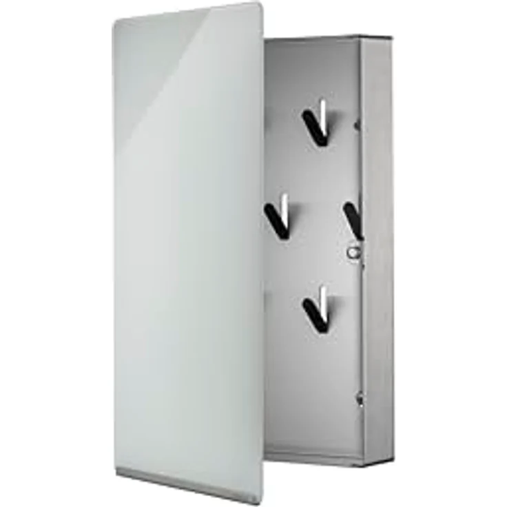 blomus Schlüsselkasten VELIO 65370 200x300x50mm Glasmagnettafel weiß (65370) – Bild 3