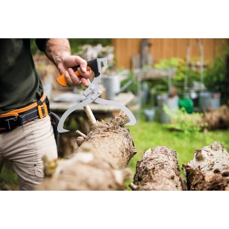 Fiskars WoodXpert Werkzeuggürtel, Schwarz/Orange, Ergonomischer Tragekomfort, 122 cm, hohe Langlebigkeit – Bild 3