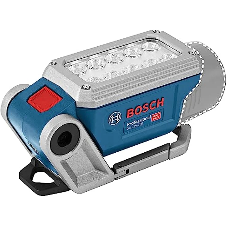 Bosch Professional System Akku LED-Lampe GLI (330 Lumen, Betriebszeit: 180 min/Ah, ohne Akkus und Ladegerät, im Karton) - Blau, 12 V-330 – Bild 2