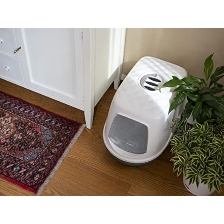 Furba Top, Katzentoilette mit Reinigungssieb, 59x39x42cm – Bild 2