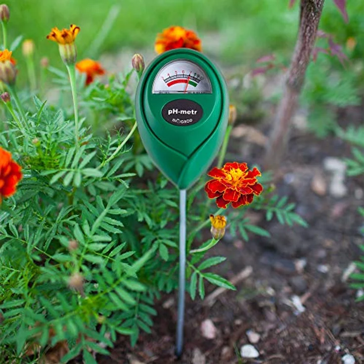 Browin 71000 pH Wert Messgerät Boden, Gerät zur Bodenanalyse, Keine Batterien erforderlich, Schnelle Messung, Universal, Säuremesser, Green, 4 x 6 x 26,5 cm, 4,5 x 10,7 x 33,5 cm Bewässerungszubehör – Bild 4