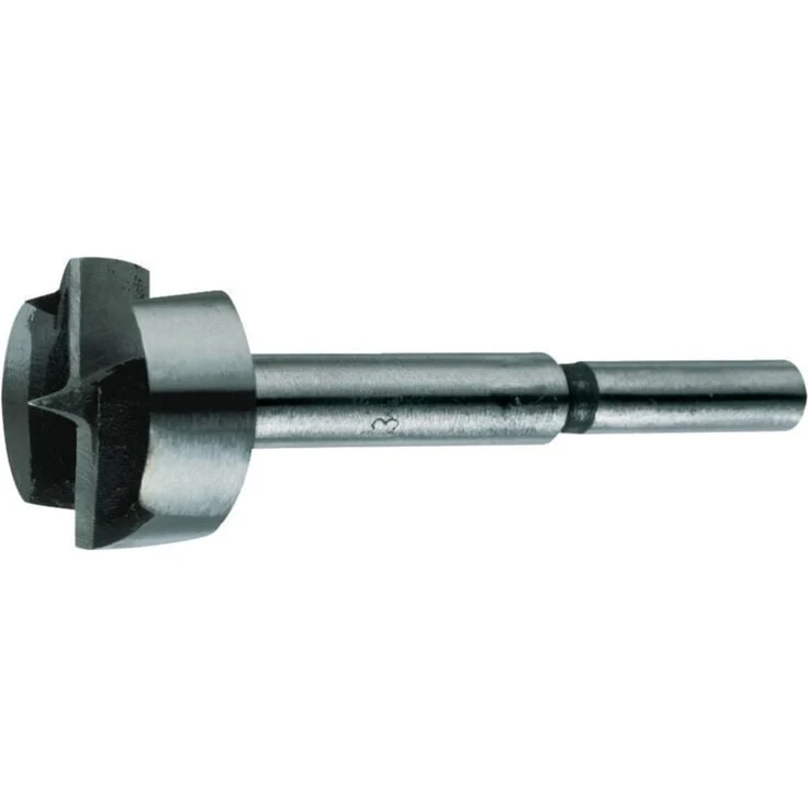 FORTIS Forstnerbohrer 40 mm, präzisionsgeschliffener Holzbohrer mit Zentrierspitze und zwei Hauptschneiden