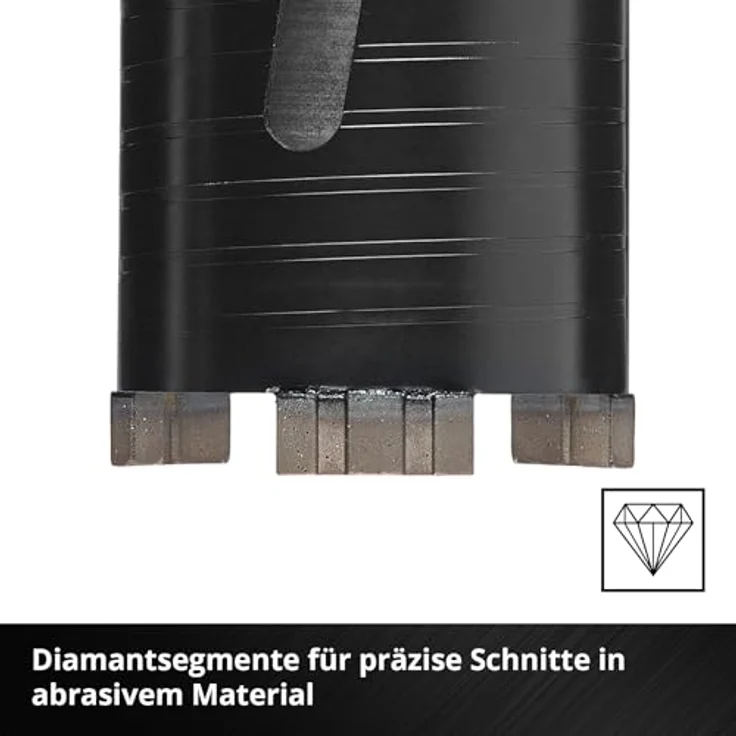 Einhell 170068 Diamant-Hohlbohrkronen-Set, 68 mm, für präzise Bohrungen in harten Materialien – Bild 3