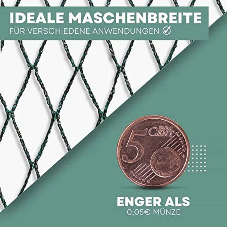 KLASEBO® Laubschutznetz Teichnetz, 300m² UV-beständiges Vogelschutznetz für Teiche und Gärten – Bild 4
