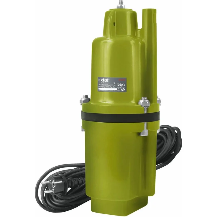 Extol Membran-Tauchpumpe 300W, 1400l/Stunde, maximale Zuleitungslänge 10m – Bild 1