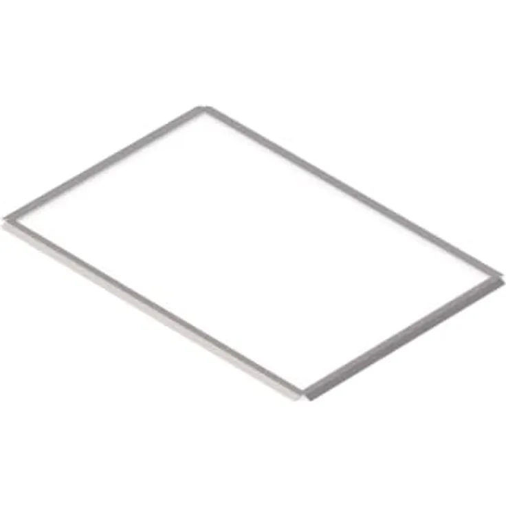 Upyard Schneckenkante für Hochbeete - Metallkante aus verzinktem Stahl für die Schneckenabwehr an Blumenkästen - chemiefrei, 119,5x4,5x0,8cm