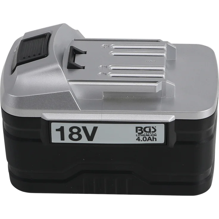 BGS technic BGS 9923 Ersatz-Akku für Akku-Schlagschrauber Art. 9919, 18 Volt, 4,0 Ah, Lithium-Ionen, CE-zertifiziert