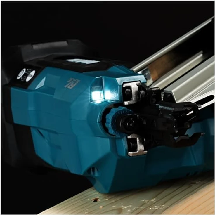 Makita 40V Akku-Streifennagler BN001GZ Solo, 50-90 mm Nagellängen, D-Kopf 30°-34°, XPT Schutztechnologie – Bild 3