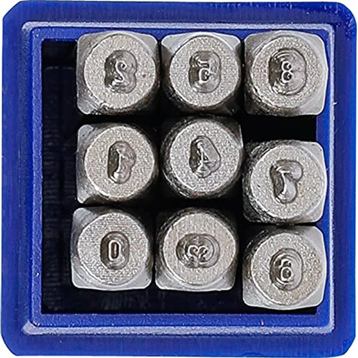 BGS 3031 | Einschlagzahlen | 2 mm | DIN 1451 | Schlag-Zahlen / Schlagstempel – Bild 2