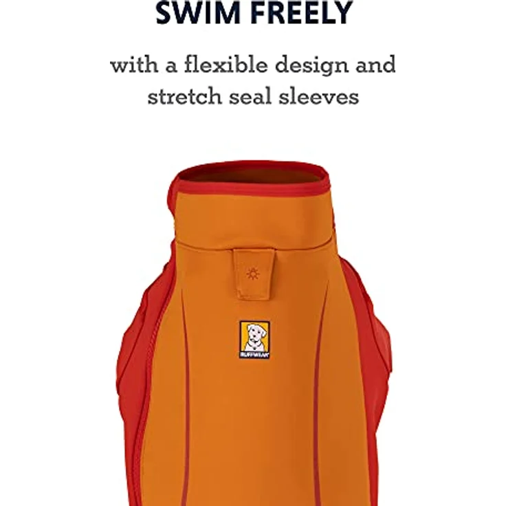 RUFFWEAR Unterwolle Wasserjacke, Größe XL, Lagerfeuer Orange – Bild 4