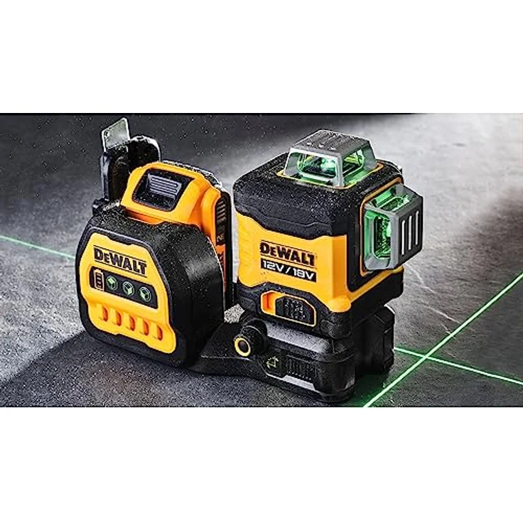 DeWalt Akku-Multilinienlaser D89D1G18-QW Grün, Kreuzlinienlaser inkl TSTAK 12 und 18V, Laserklasse 2 – Bild 10