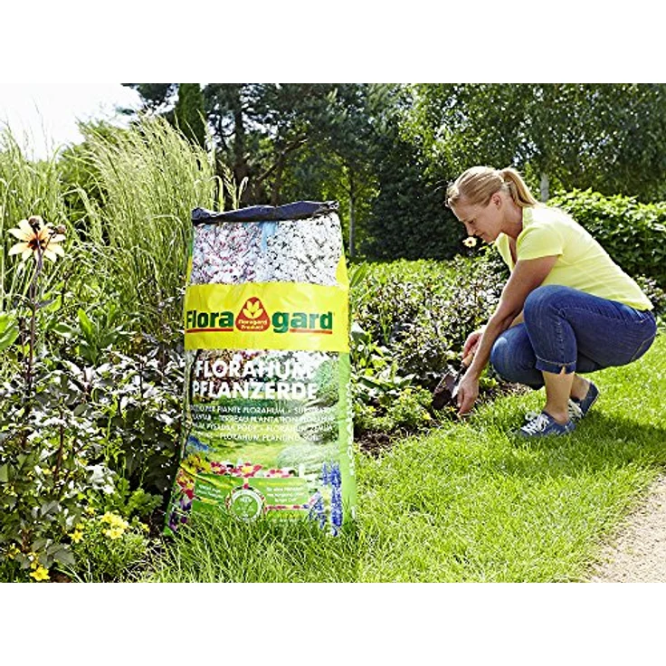 Floragard Florahum Pflanzerde 70 Liter (114832) – Bild 3