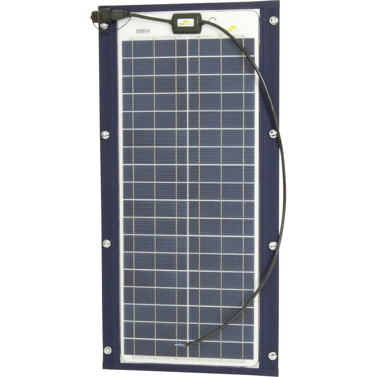 SunWare SW-12039, 45 Wp Polykristallines Solarmodul 12V, leicht und faltbar mit textiler Einfassung, Made in Germany
