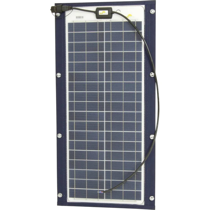 SunWare SW-12039, 45 Wp Polykristallines Solarmodul 12V, leicht und faltbar mit textiler Einfassung, Made in Germany