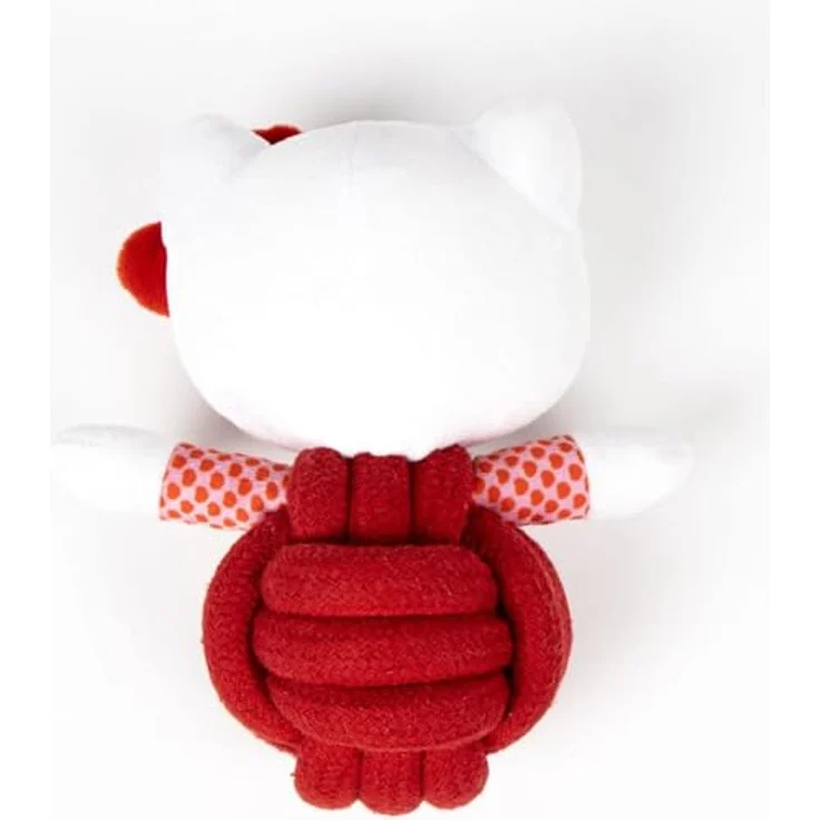 CERDÁ LIFE'S LITTLE MOMENTS Hello Kitty Hundespielzeug, interaktives und robustes Seilspielzeug, ideal zum Beißen und Ziehen, farbenfrohes Design für aktive Hunde – Bild 2