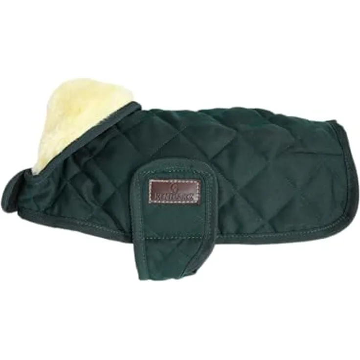 Kentucky Hundemantel Dunkelgrün M 44-50cm - Langlebiges Hundezubehör aus High Tenacity Polyester