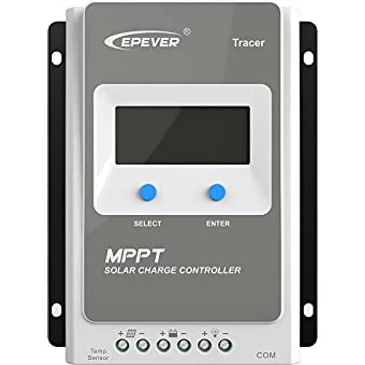 EPEVER Tracer1210AN MPPT Laderegler 10A 12V/24V LCD Display common negative Erdung
