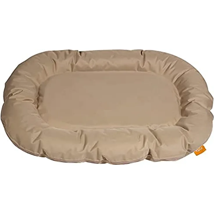 Karlie Kissen Dream Sand L: 100 cm B: 75 cm H: 15 cm, beige - Hochwertiges Haustierkissen aus Polyurethan, geruchsneutral und kratzfest